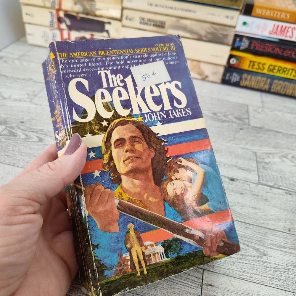 The Seekers John Jakes 1977 Bicentennial Series Vol 3 Historical Fiction PB FAIR